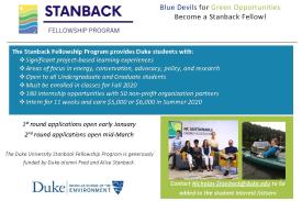 Info Session: Stanback Fellowship Program